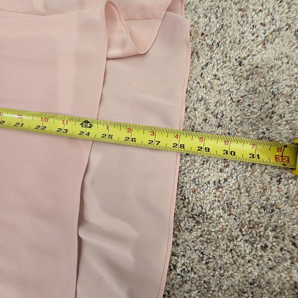 Chico's Black Label Ruffle Tank Top, Size 12, Pink NWT - Picture 13 of 13
